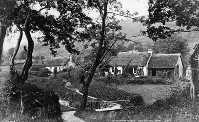 Huisjes in Tarbet, Loch Lomond, c.1860-80
